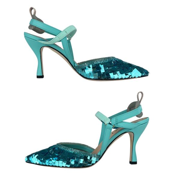 Fendi Sequined Heels - Picture 2 of 7